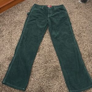 Dickies Green Corduroy Pants